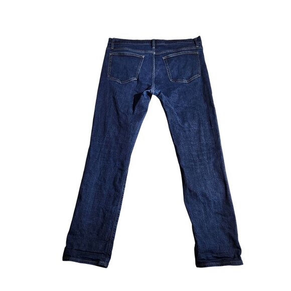 J.Crew Flex Mens Jeans Dark Wash Denim Mens Size W35 L32 - Picture 2 of 15